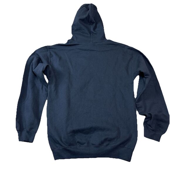 Queen of Hearts Hoodie Black Pullover Size S 19x25 Graphic Streetwear Unisex - Picture 2 of 8